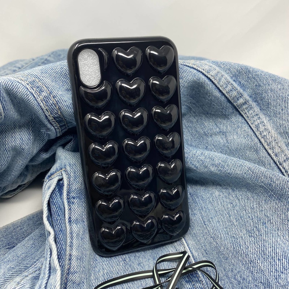 iPhone 7/8 Plus Case 3D Heart With Lanyard NEW